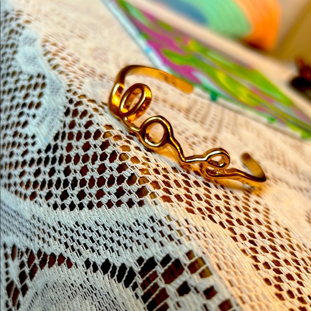 ‘Love’ Adjustable Bracelet